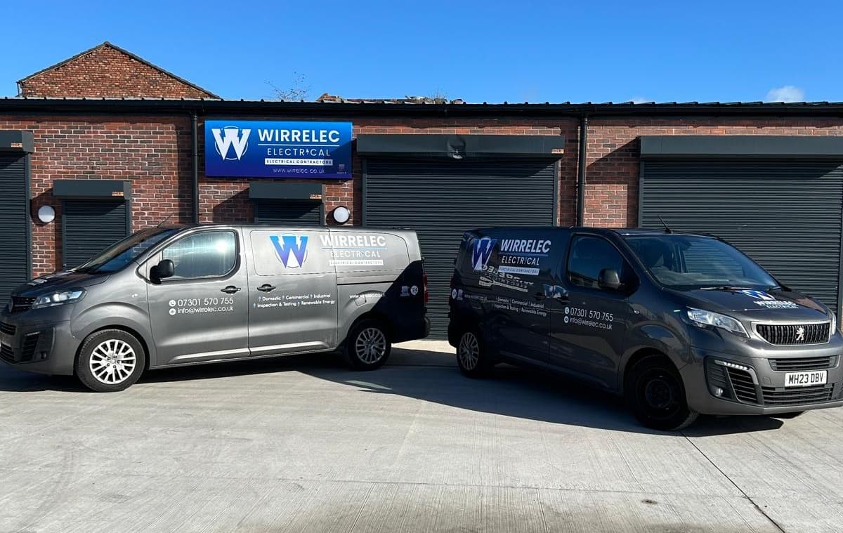 Wirrelec electricians at work
